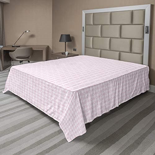 Lunarable Checkered Flat Sheet