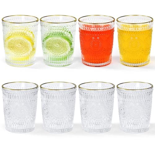 Icesip Vintage Drinking Glasses