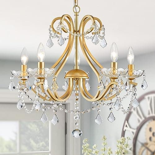 WUZUPS Crystal Chandelier