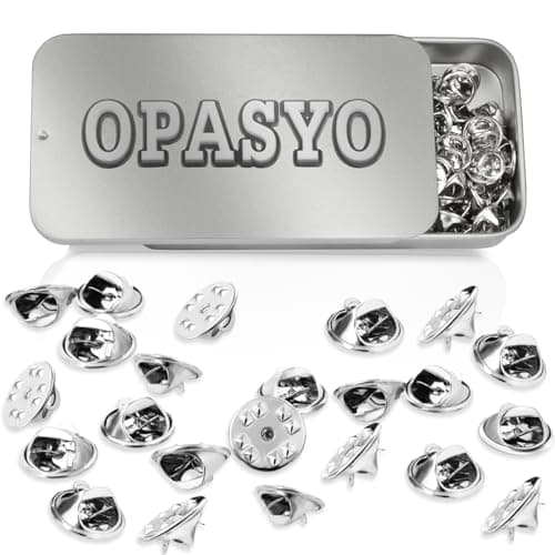 120pc Locking Pin Backs