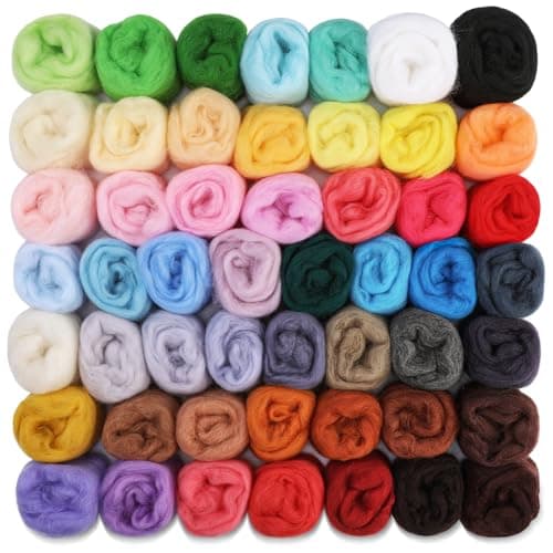 50-Color Wool Set