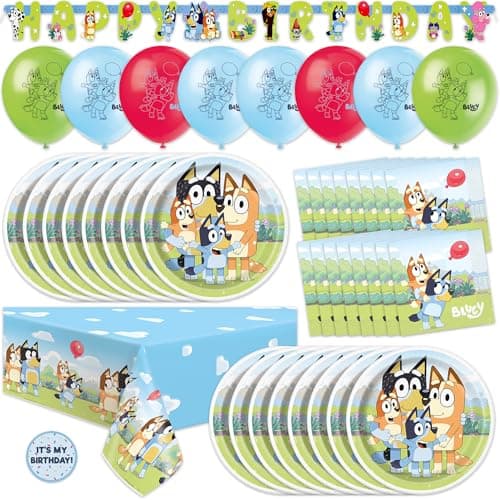 Unique Bluey Party Supplies