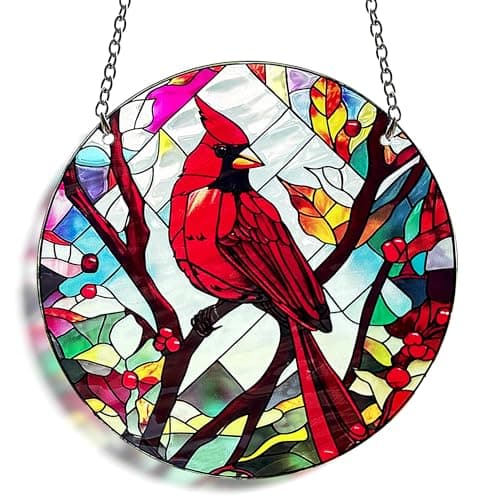 BXLZ Red Bird Suncatcher