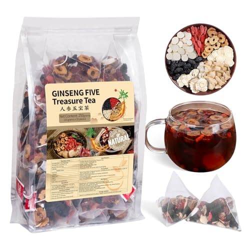 Five Treasures Ginseng Tea