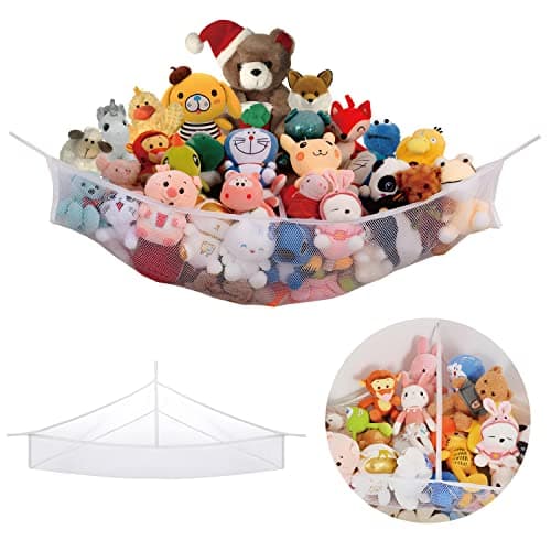 INSFITY Stuffed Animal Net Hammock