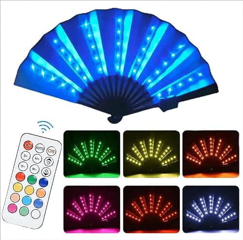 INcorioptimiC Folding LED Fan