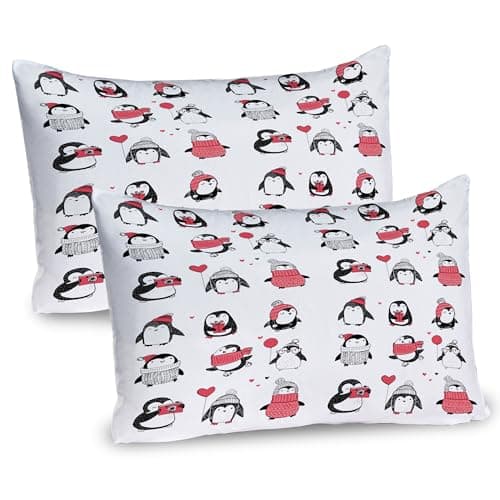 Ambesonne Winter Pillow Sham Set