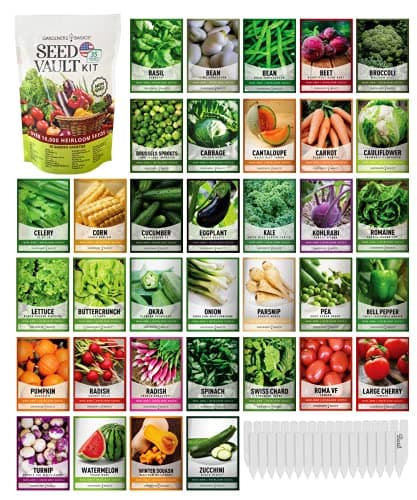 Gardeners Basics Vegetable Seeds Kit