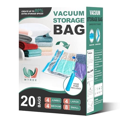 WTREE Vacuum Storage Bags Pack