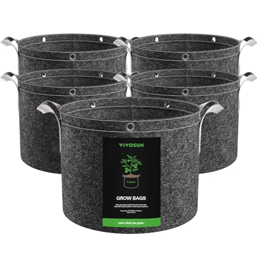 VIVOSUN 5-Pack Grow Bags