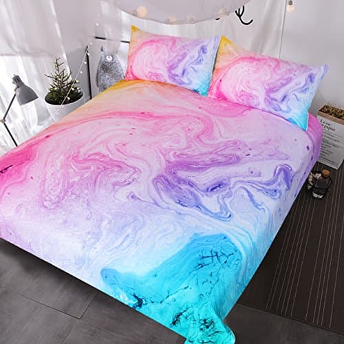 BlessLiving Tie Dye Bed Set