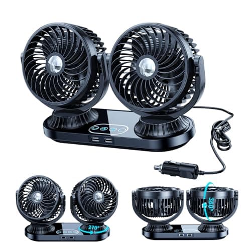 Dual Oscillating Fan