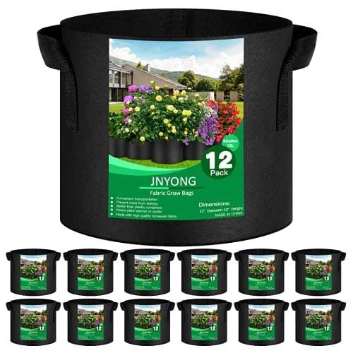 JNYONG 12-Pack Grow Bags