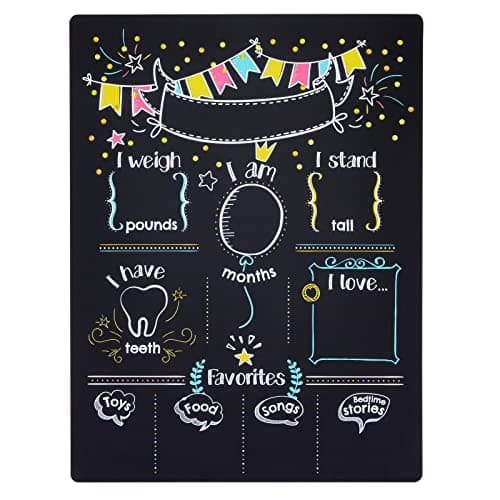 Baby Milestone Chalkboard