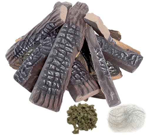 MrGas Log Ceramic Logs