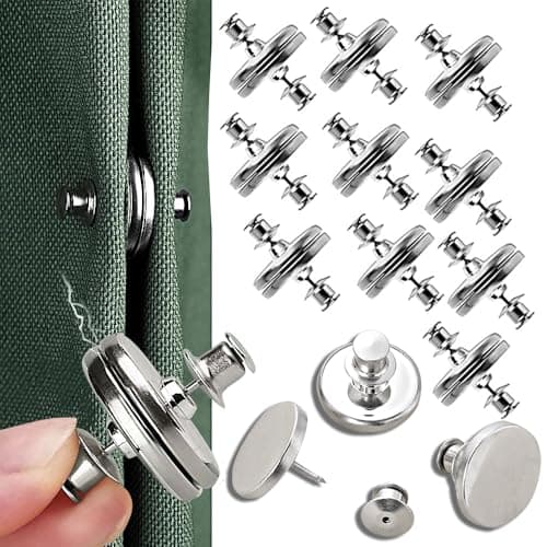 Anserdrm Magnetic Curtain Clips