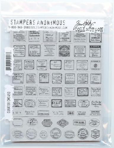 Tim Holtz Curator Stamps