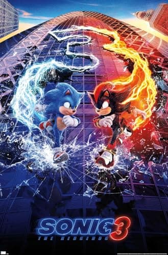Trends International Sonic The Hedgehog 3 Poster