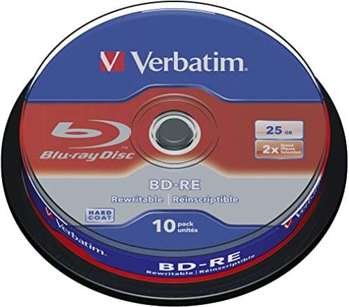 Verbatim BD-RE 25GB 10pk