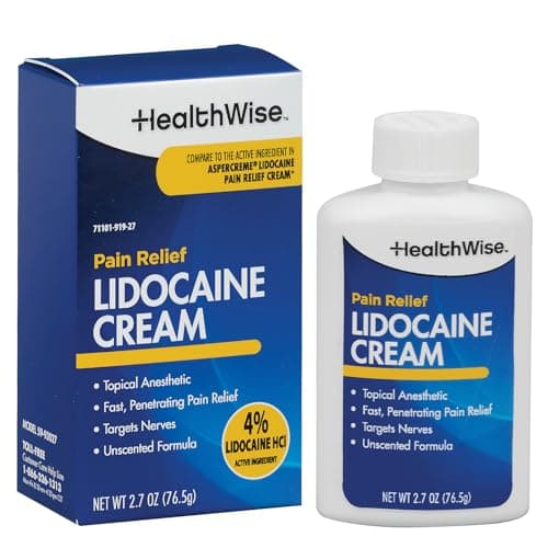 Maximum Strength Lidocaine Cream