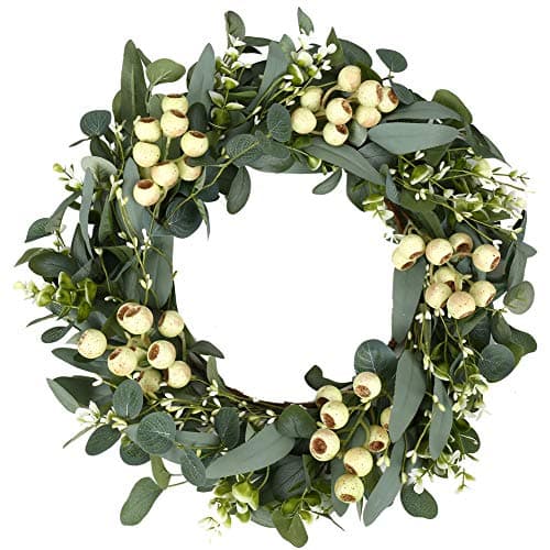 JINGHONG Artificial Spring Wreath