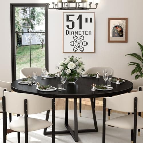 NUTIKAS Round Dining Table