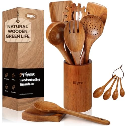 KLYRO Wooden Cooking Utensils