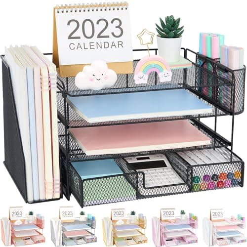 4-Tier Mesh Organizer