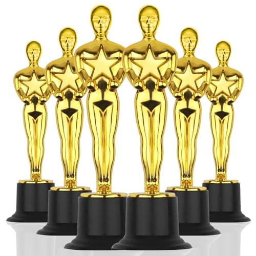 6-Pack Gold Statues