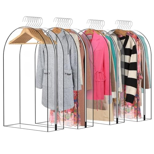 BAMALU 4 Pack Garment Bags