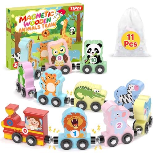 Magnetic Montessori Train