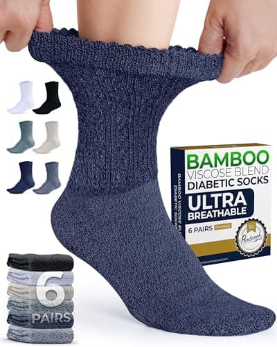 Cable Knit Diabetic Socks