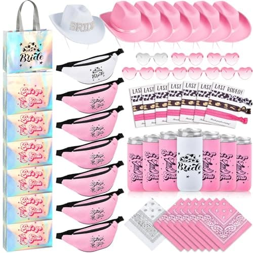 ShinyMatch Cowgirl Bachelorette Party Set