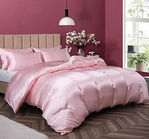 P Pothuiny Satin Duvet Cover