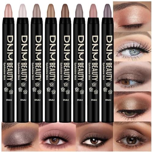 evpct 8Pcs Eye Shadow Sticks Set