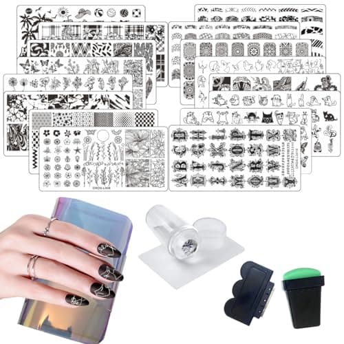 VNC Nail Stamp Plates Set