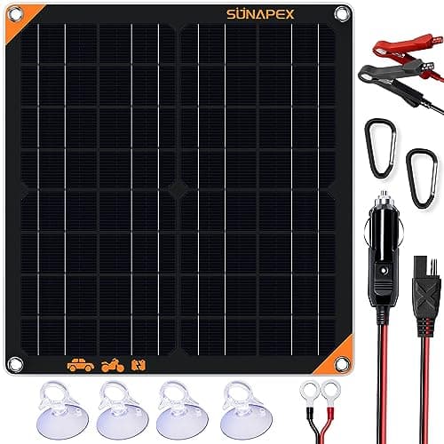 SUNAPEX 20W Solar Panel Charger