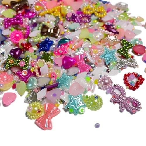 Cublive Nail Charms Pearls