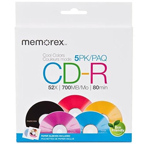 Memorex CD-R Discs 5-Pack