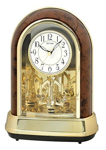 Rhythm Clock Musical Mantel Clock