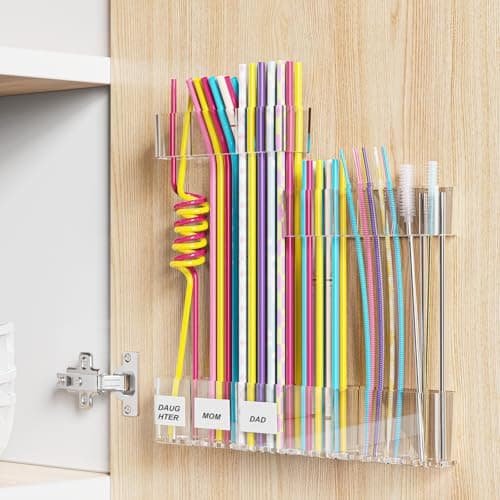 Adjustable Straw Organizer