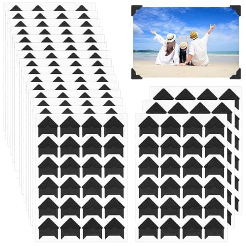 432 Photo Corner Stickers