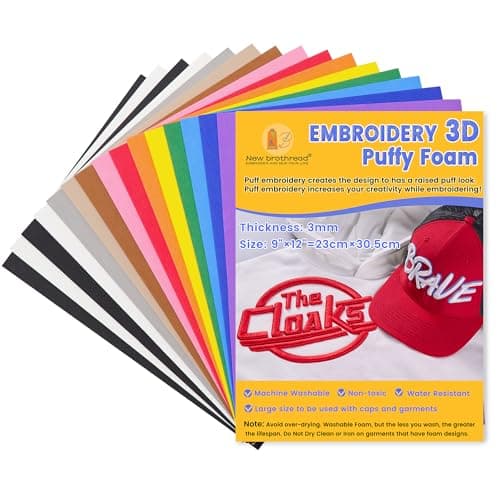Puffy Embroidery Foam