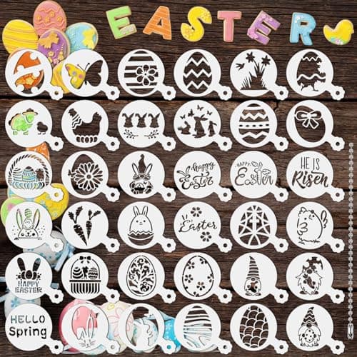 JULBEAR Easter Cookie Stencils