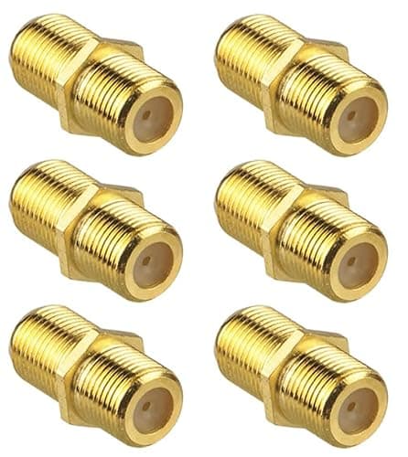 Coax Coupler 6-Pack