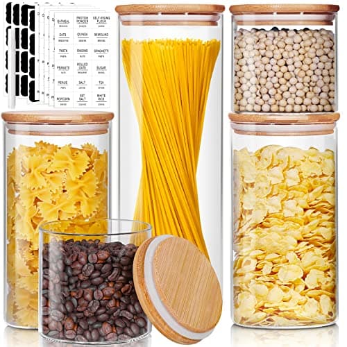 HomArtist Glass Jars Set