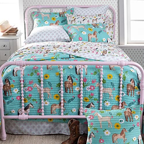 Rod's True Western Horse Girls Quilt