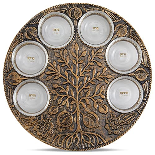Passover Seder Plate by Zion Judaica