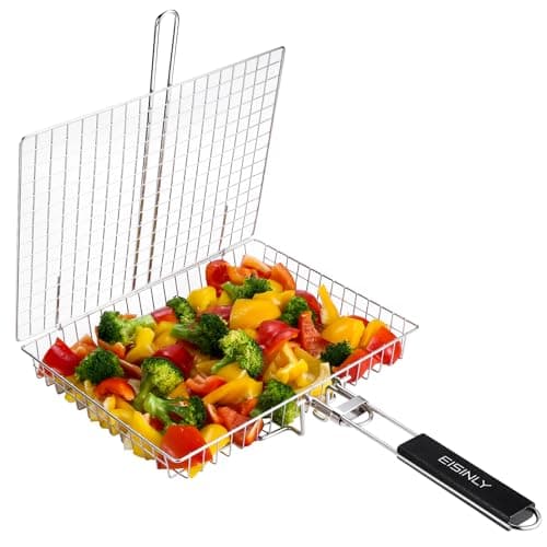 Budget Folding Grill Basket