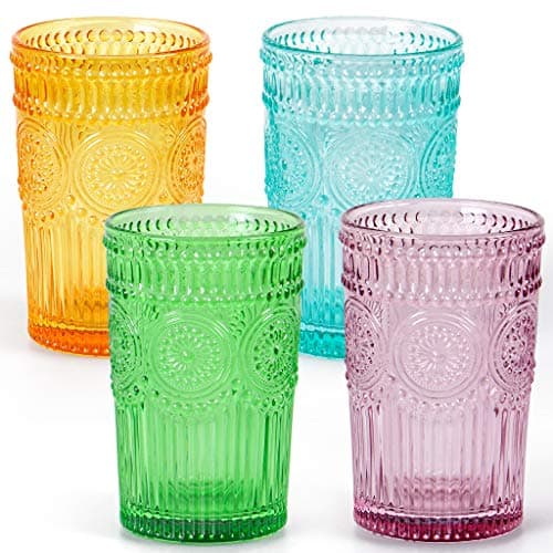 Colorful Stemmed Tumblers